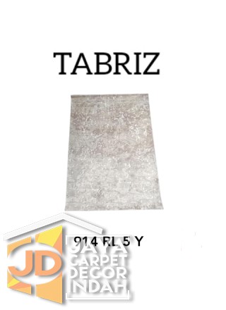 Karpet Permadani Tabriz 914 RL 5 Y Ukuran 120x160, 160x230, 200x300, 240x340